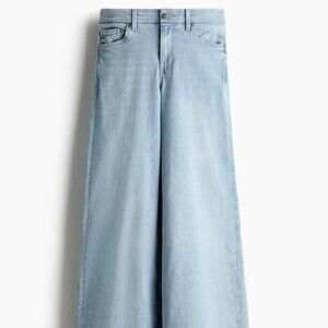 H&M High Waisted Wide-Leg Jeans
